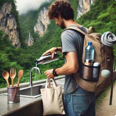 여행 중 제로웨이스트 실천하는 법