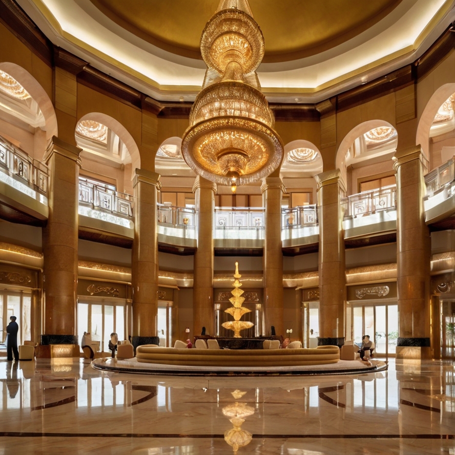 아부다비 명소 에미리츠 팰리스 만다린 오리엔탈 이미지 