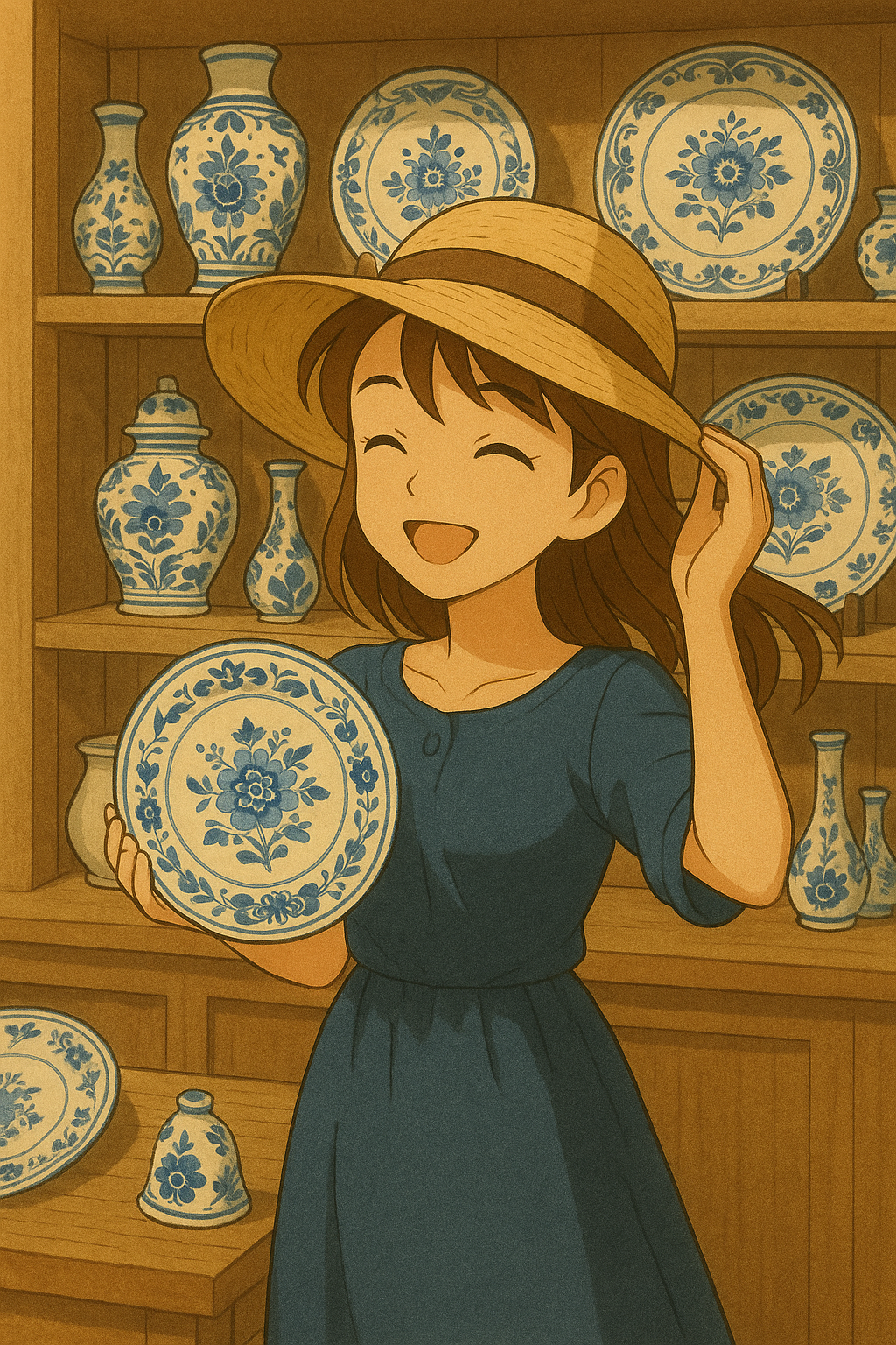 나의여행 네덜란드 델프트 푸른도자기의고요함