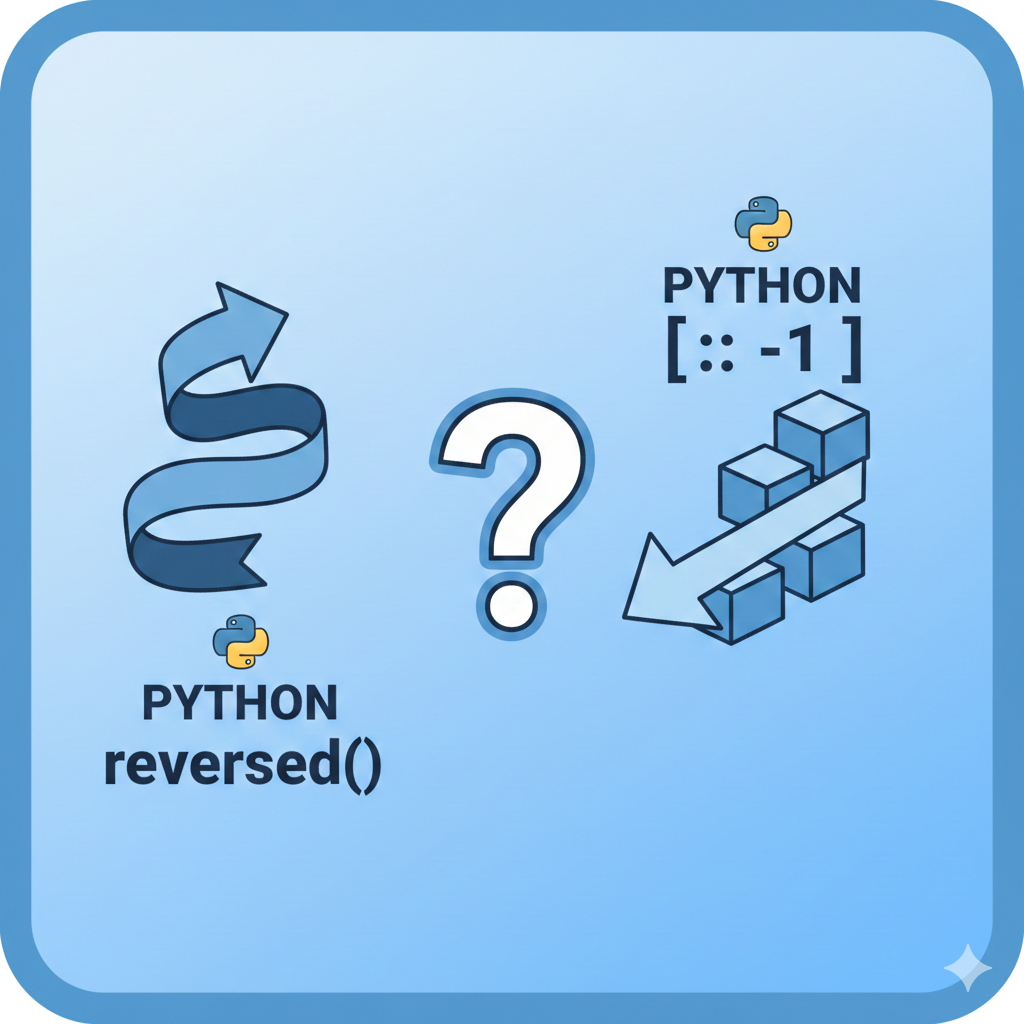 reversed()와 [::-1]