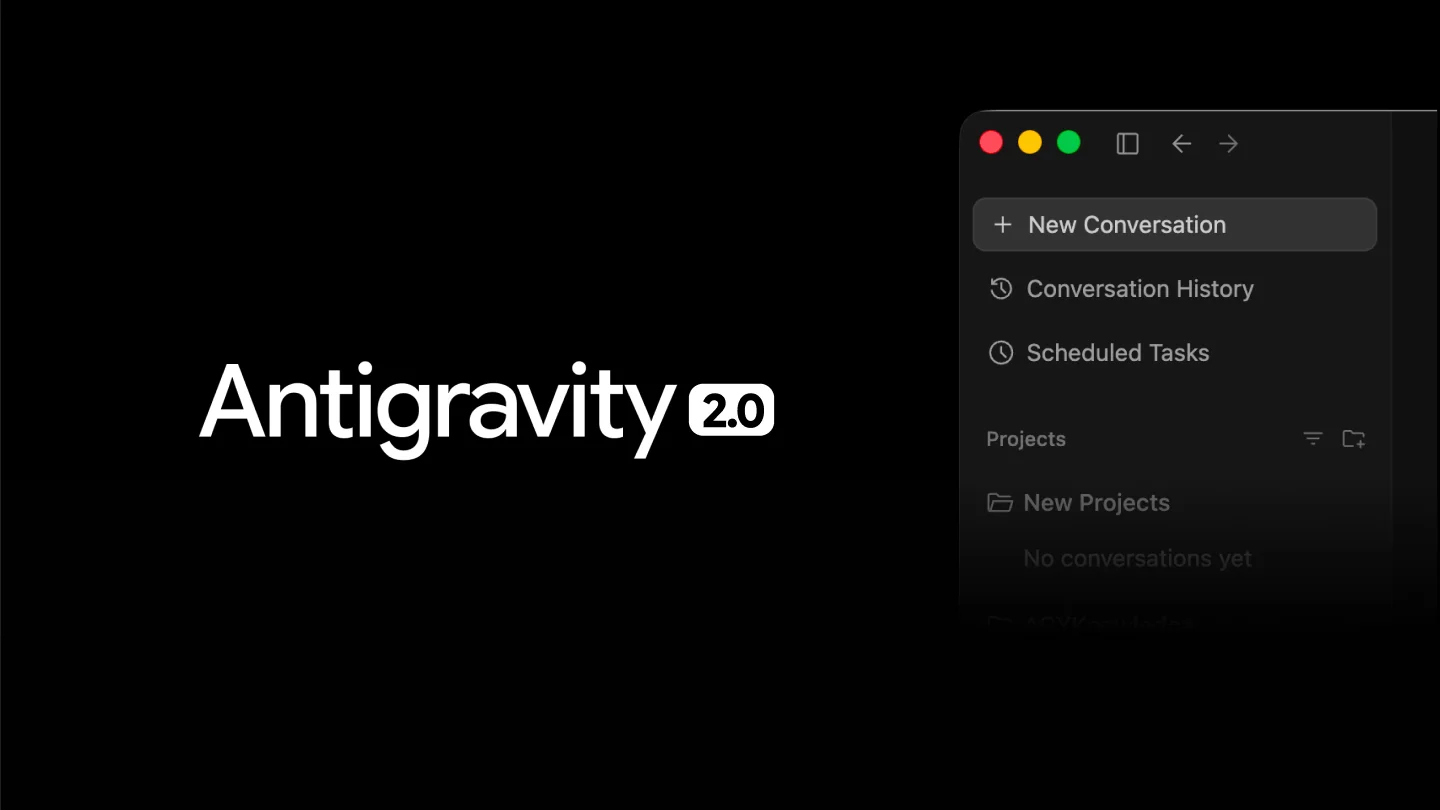 대표 이미지: Google Antigravity 2.0