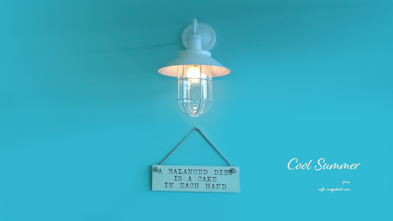 04 전등 C - Cool Summer 하늘색배경화면