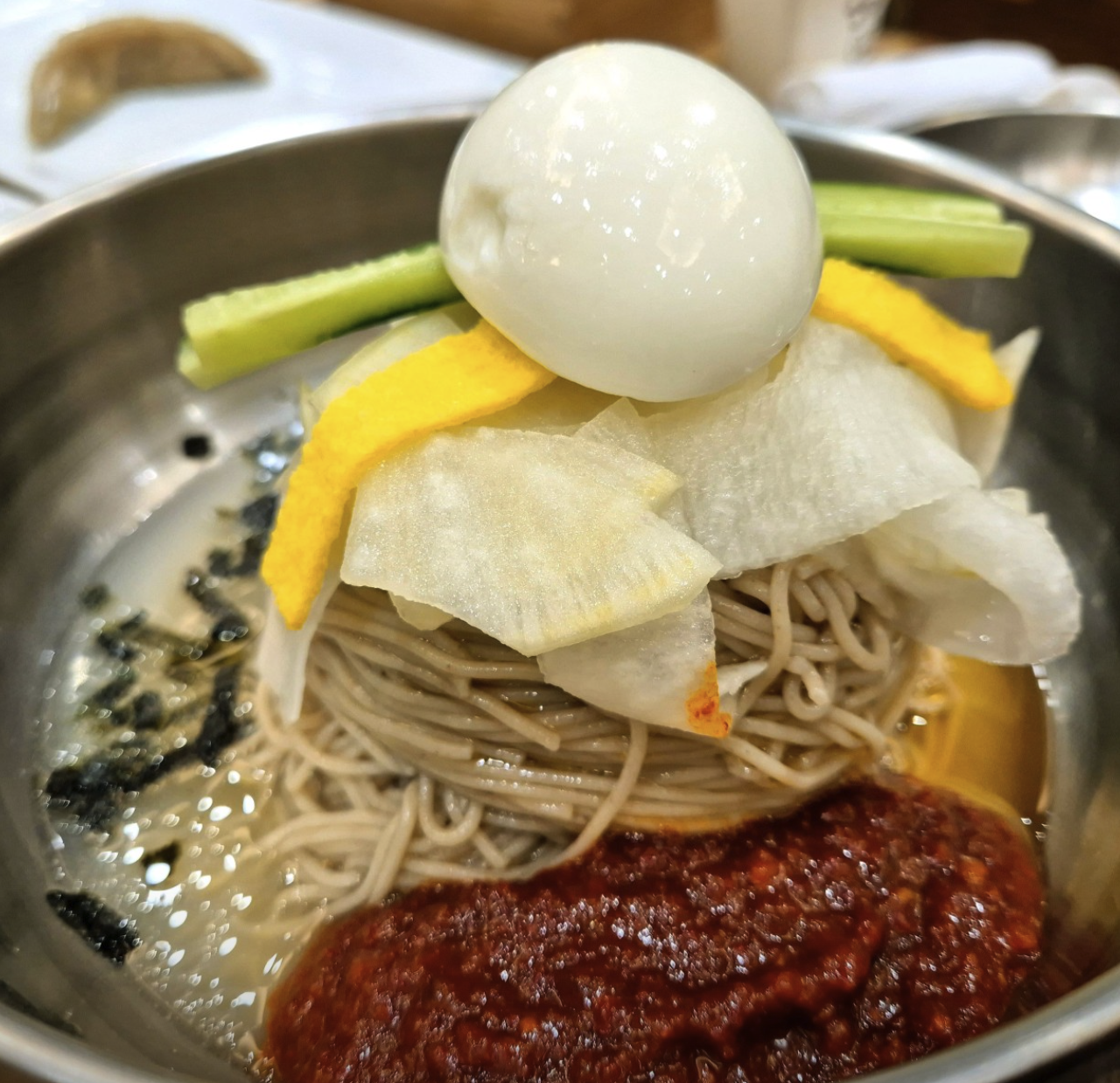 생생정보 장사의 신 서오릉순메밀막국수 들기름비빔막국수