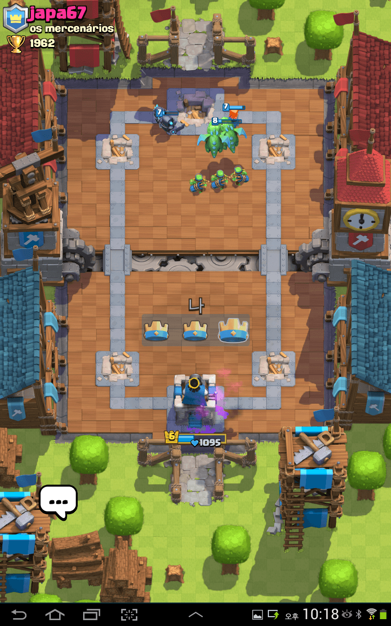 갤럭시 노트10.1 클래시로얄