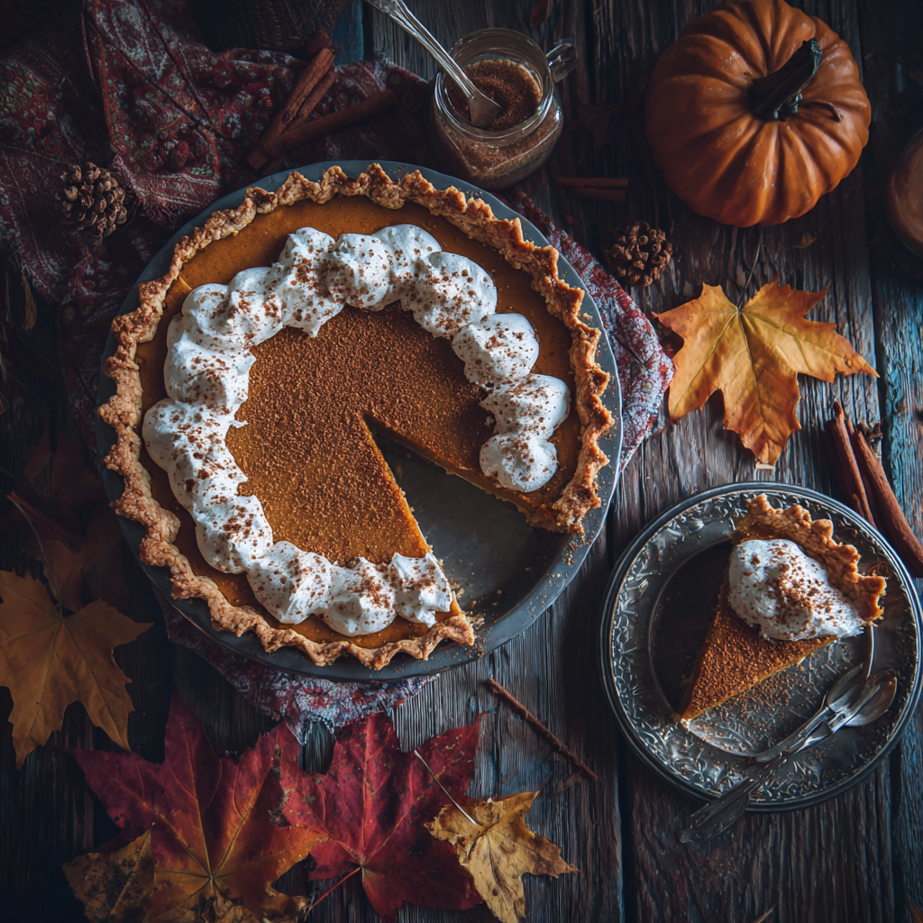 호박 파이 레시피