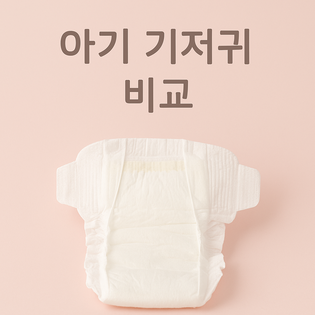 아기 기저귀 추천 및 브랜드 비교