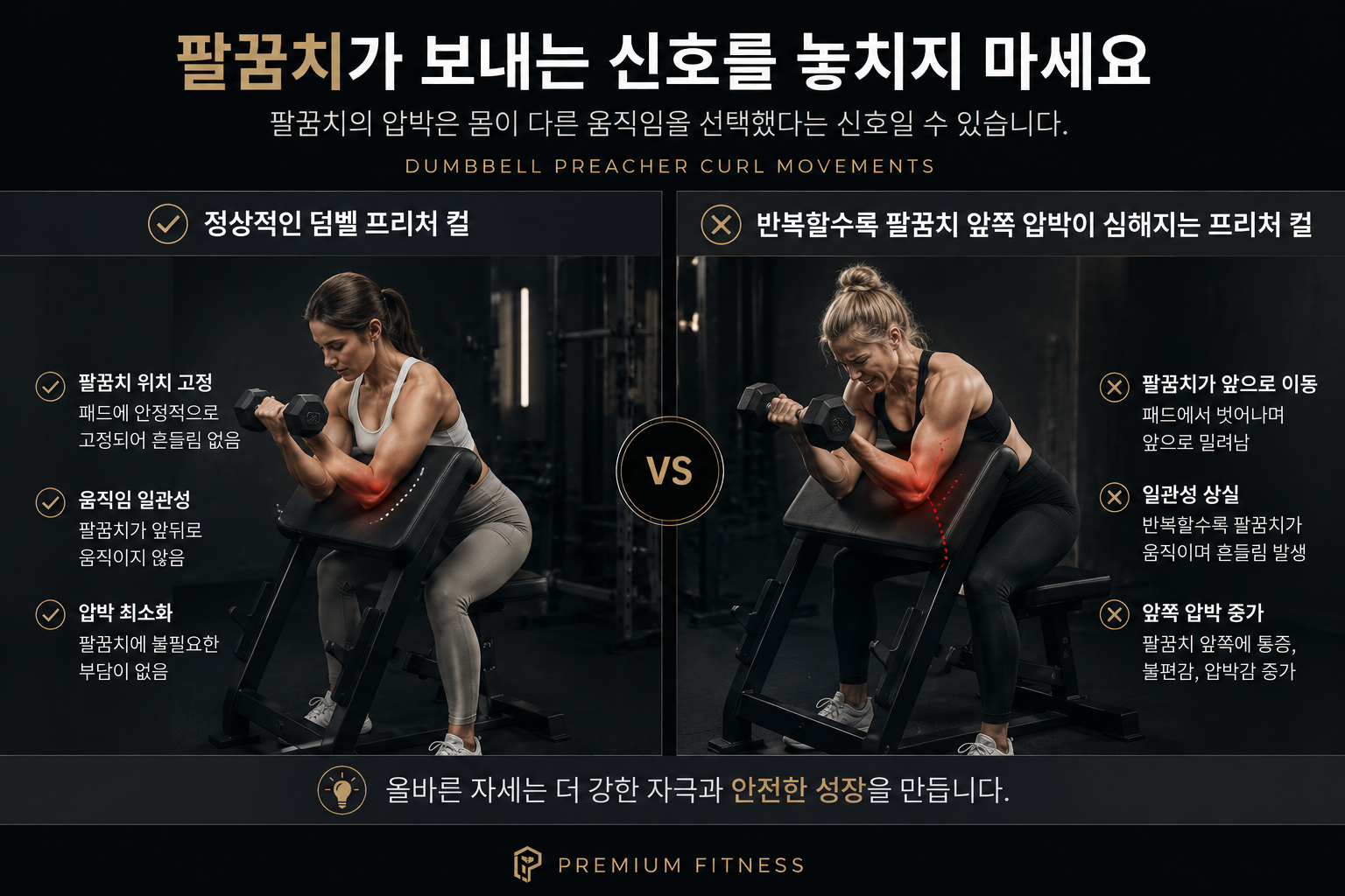 팔꿈치가 보내는 신호를 놓치지 마세요