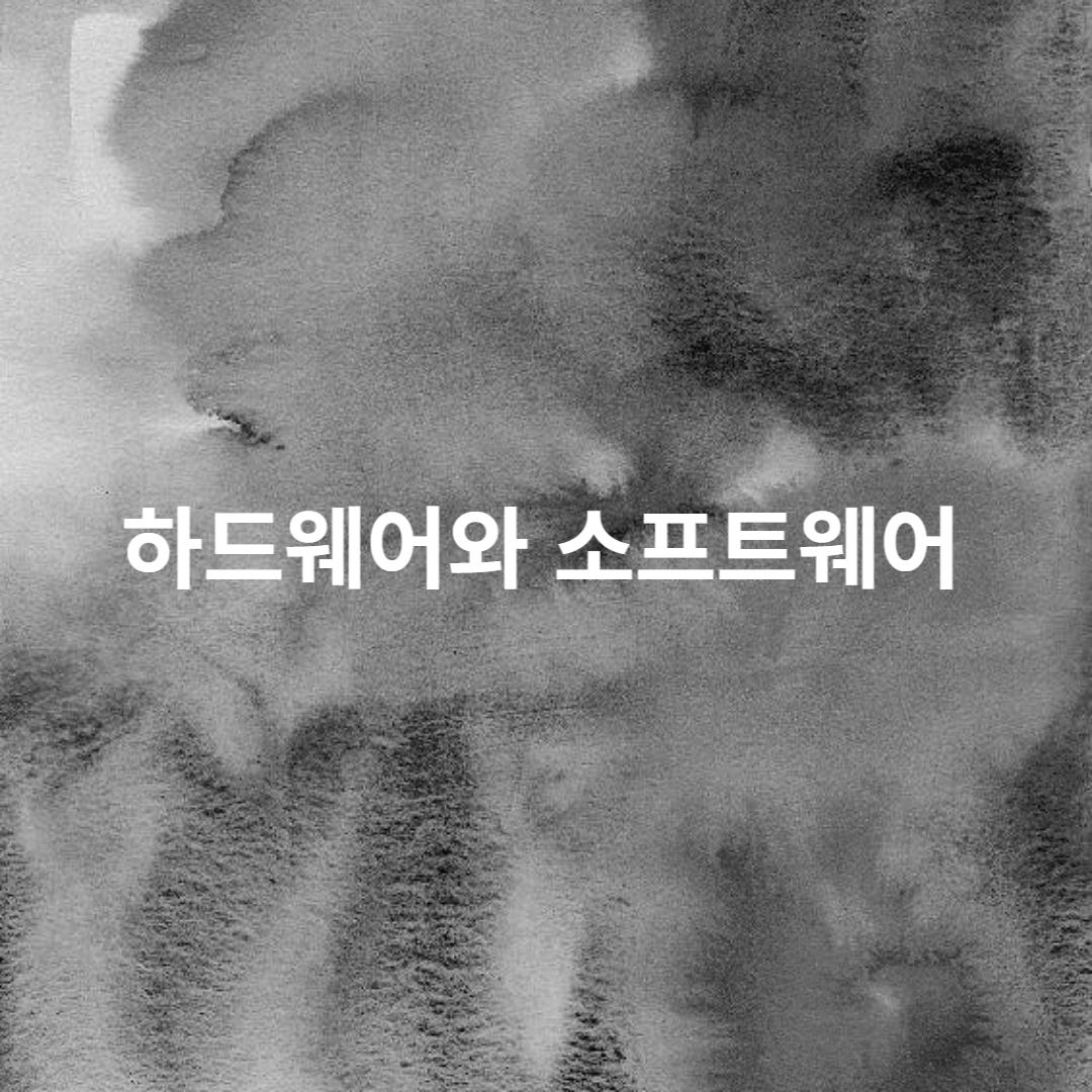 하드웨어와 소프트웨어