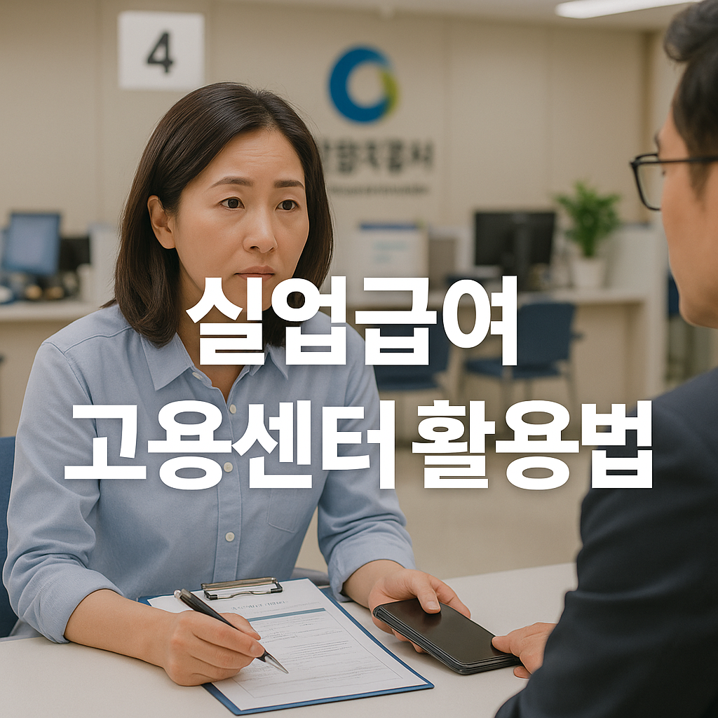 실업급여 신청 전 필수: 고용센터 이용법 완전정리
