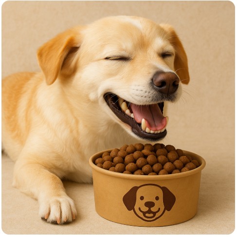 강아지 사료 사진