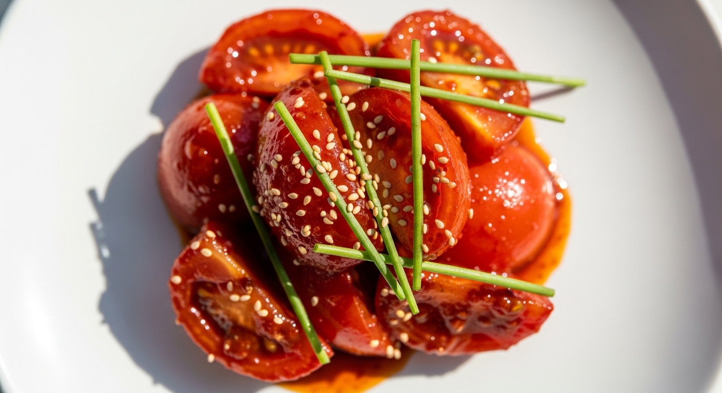 토마토겉절이황금레시피재료양념효능재료