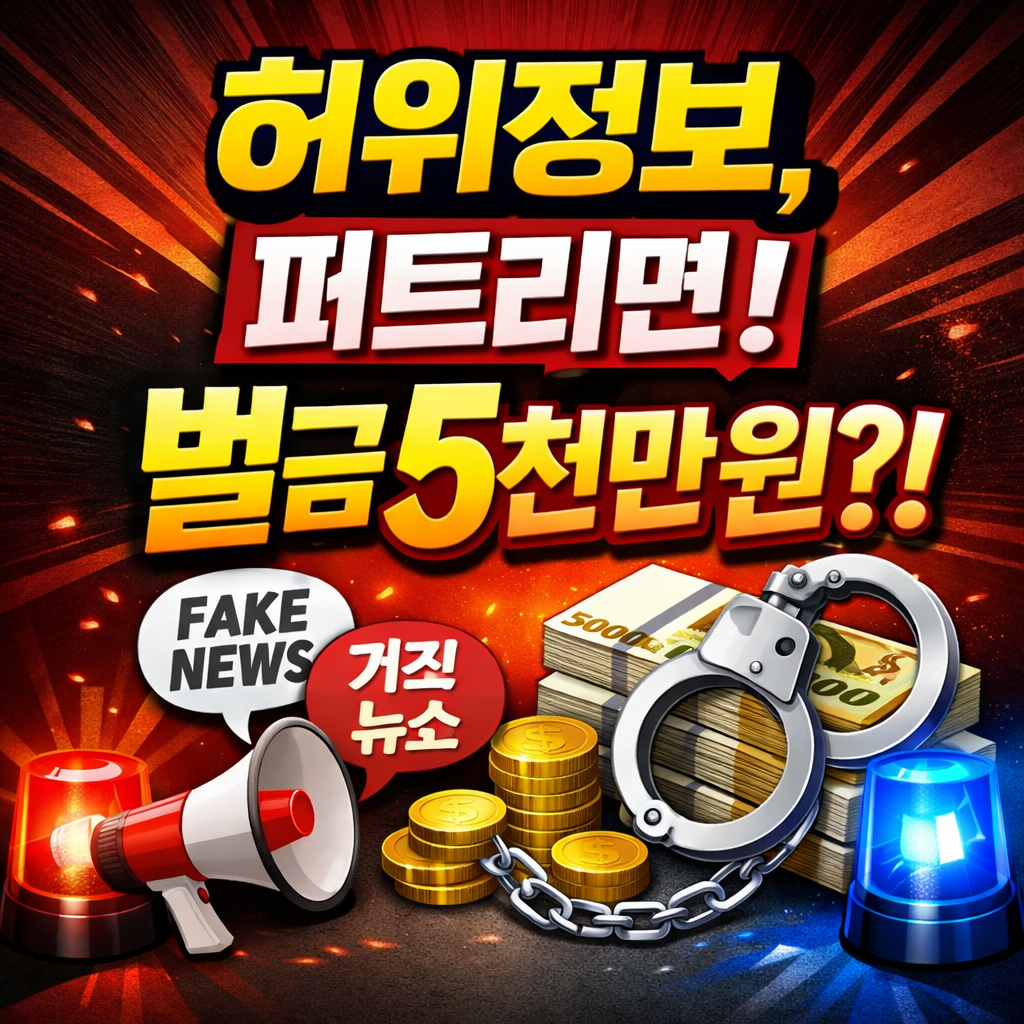 정보통신망법 개정안 통과 허위조작정보 유포 시 최대 징역 5년 핵심 정리