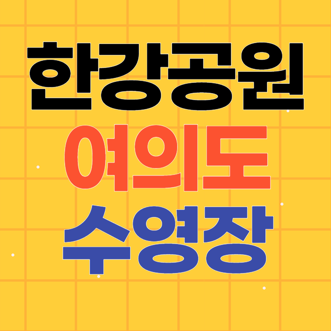 서울 한강공원 여의도 수영장