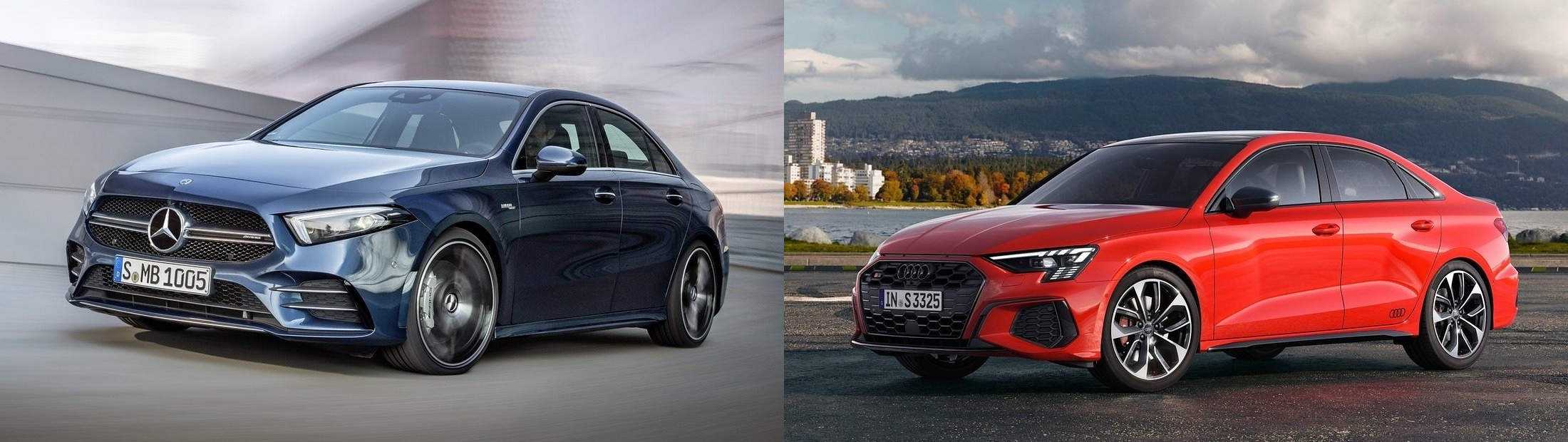 벤츠 A 35 AMG&#44; 아우디 S3 TFSI