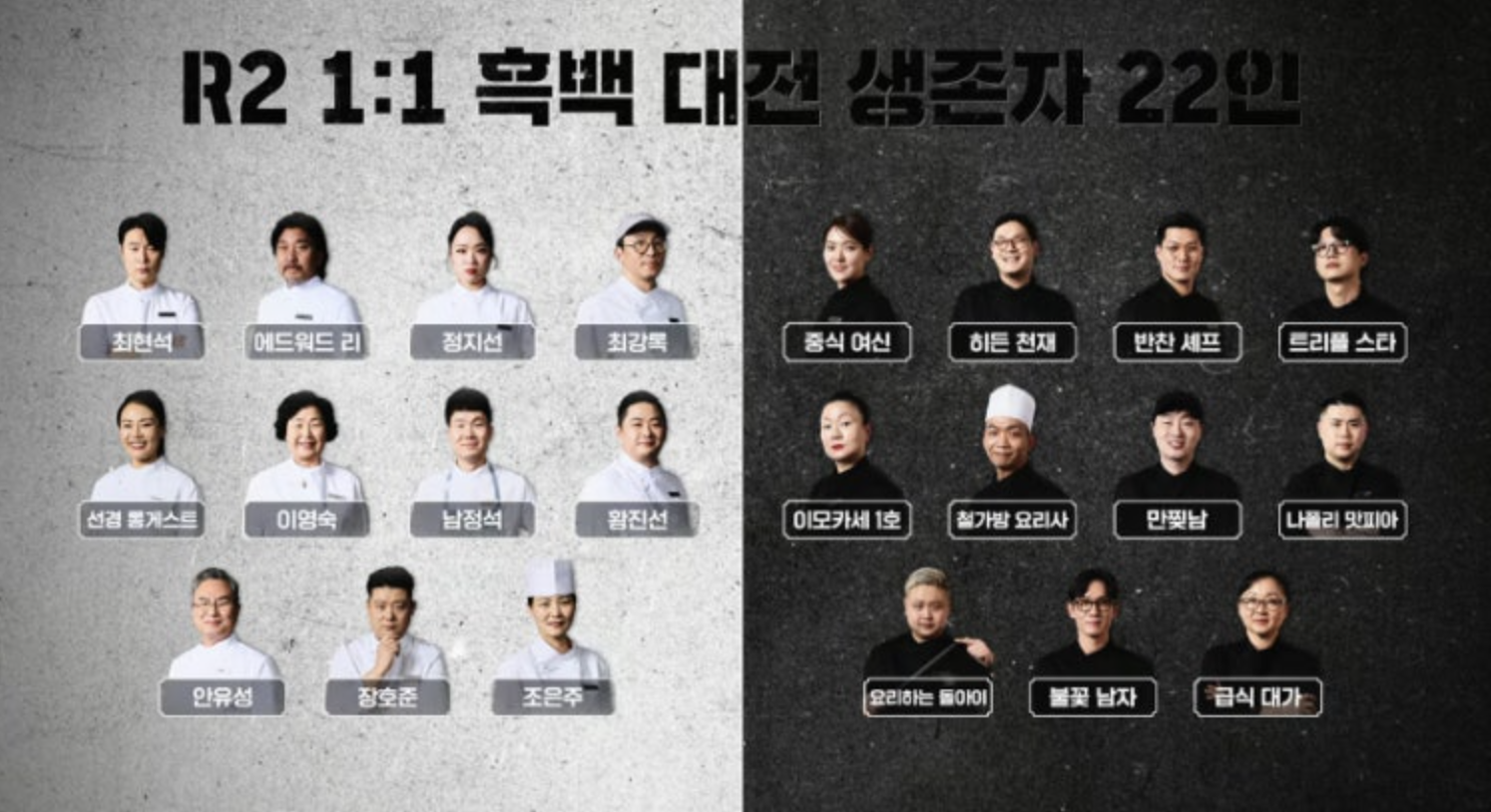 흑백요리사 8화