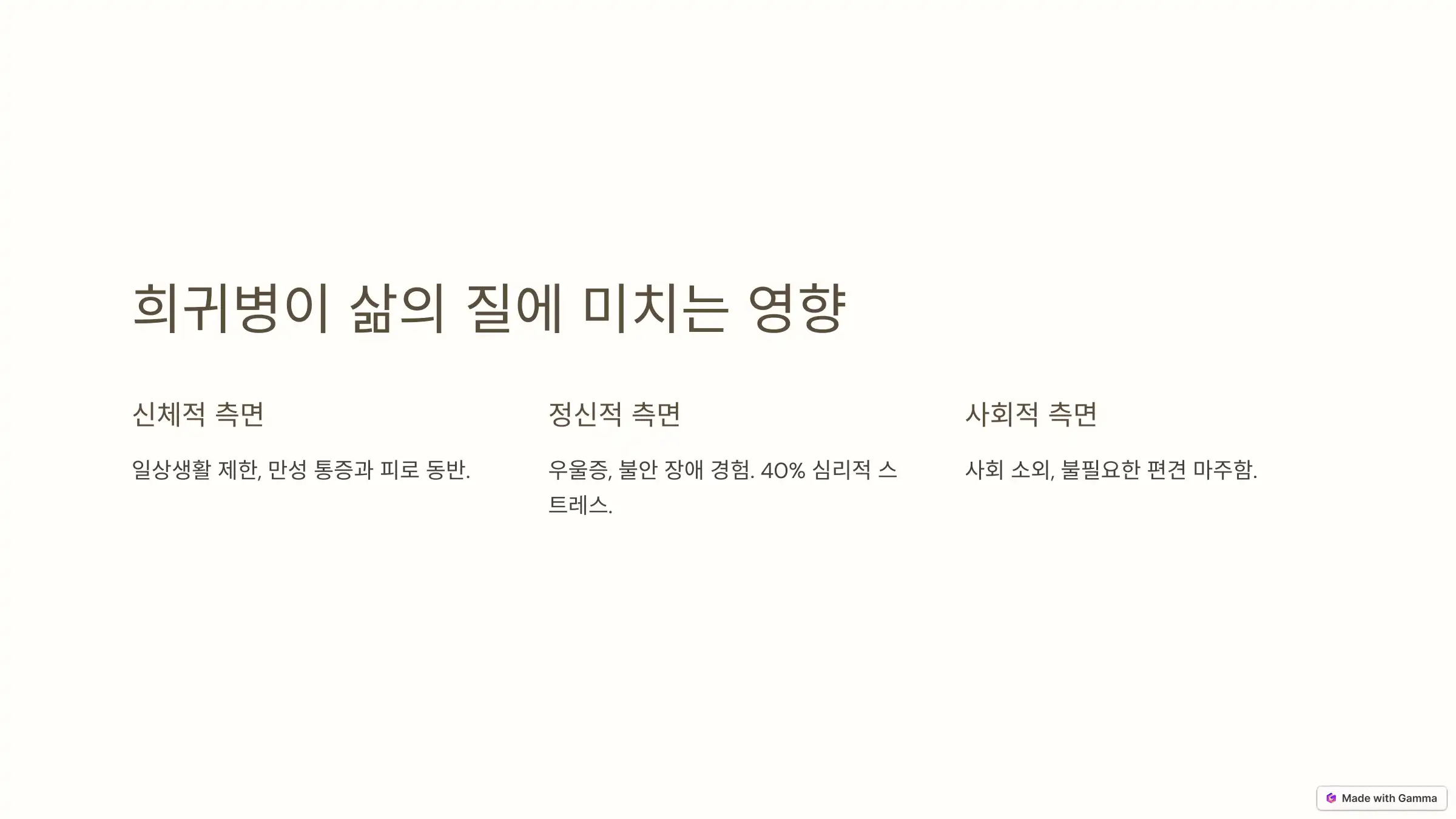 희귀병과 삶의 질, 일상생활에서의 대처법