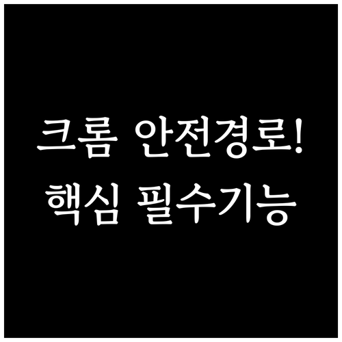 구글 크롬 다운로드 바로가기 안전한 ..