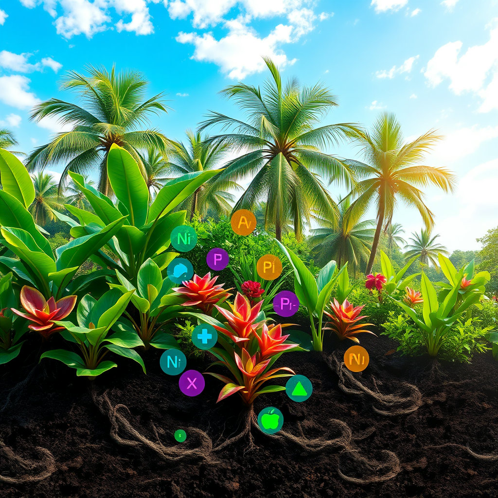 열대식물의 영양소 중요성