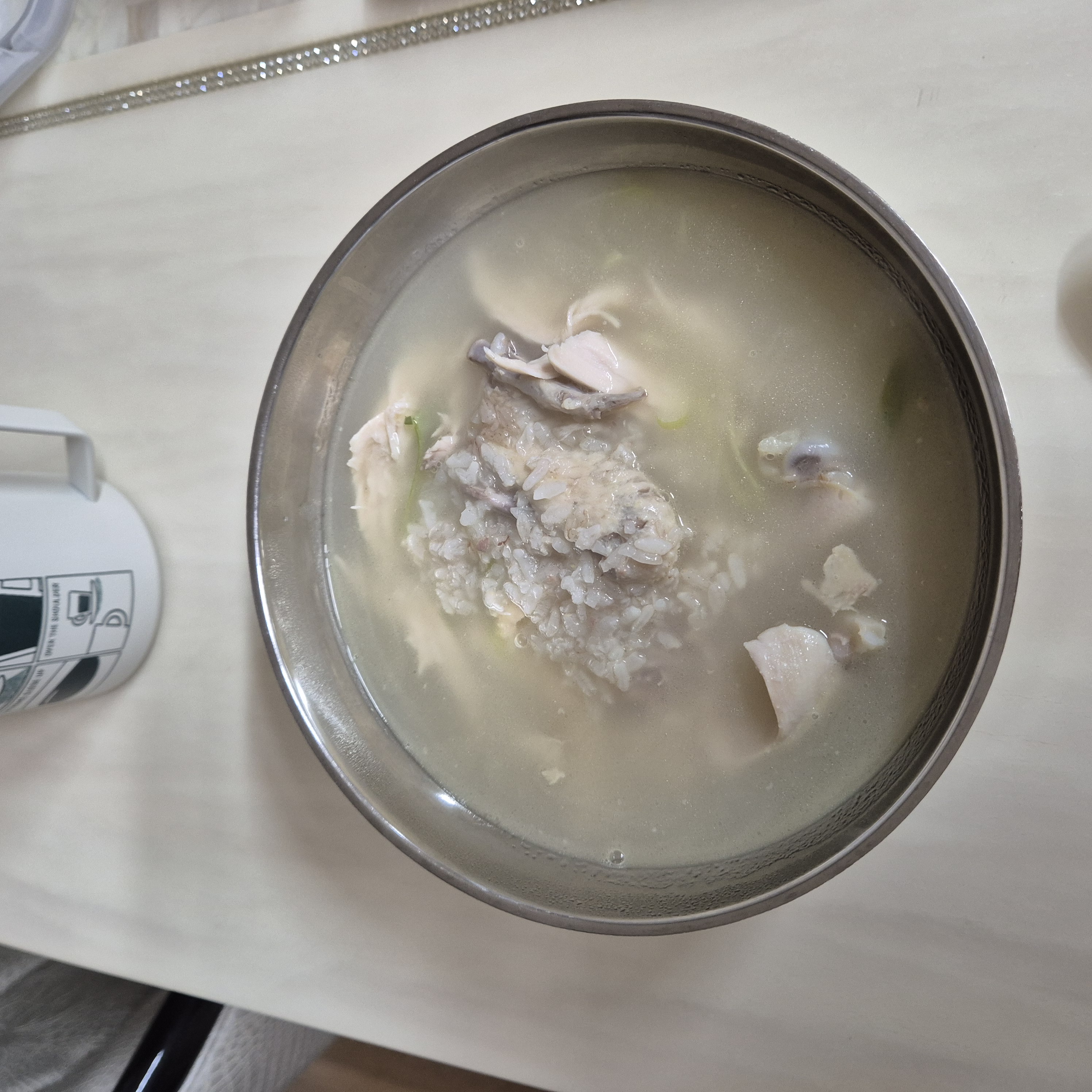 하림e닭 삼계탕 먹방 준비 완료