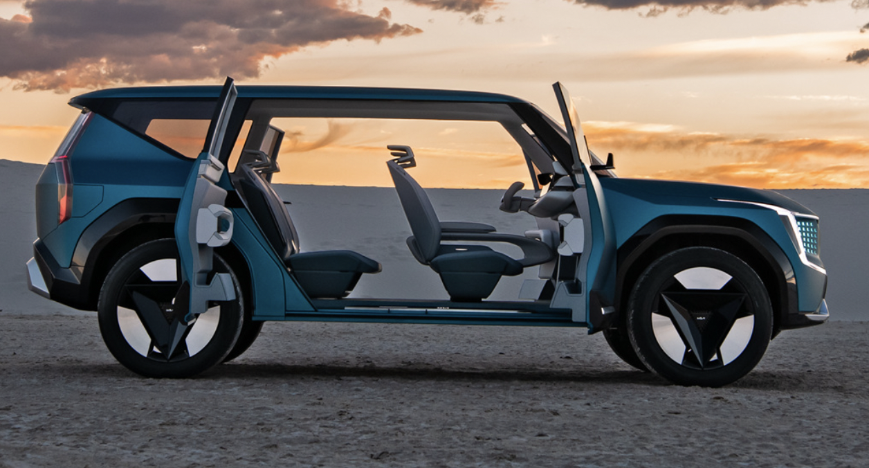 EV9 실내 예상도