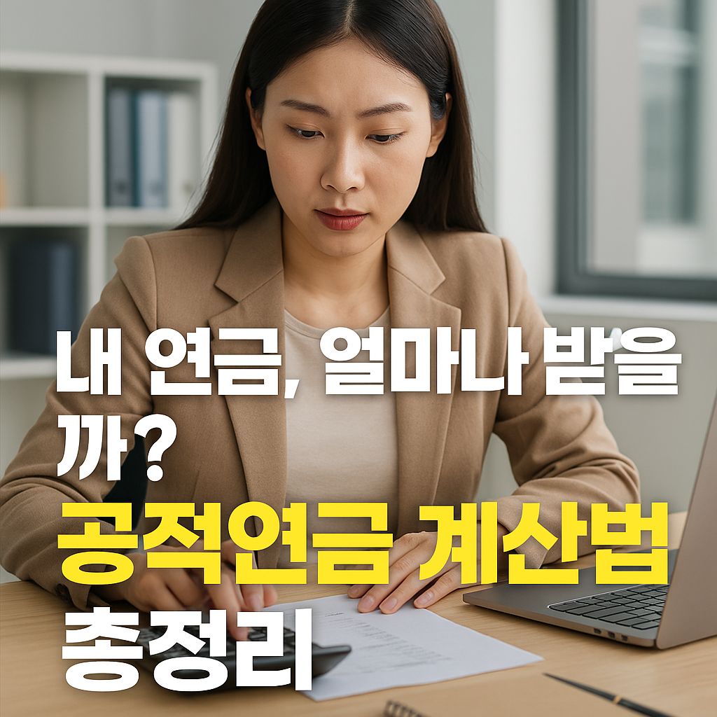 공적연금 미리계산하기