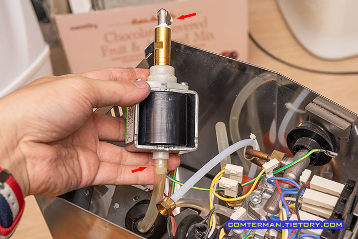 가찌아 클래식 펌프 호스 장착