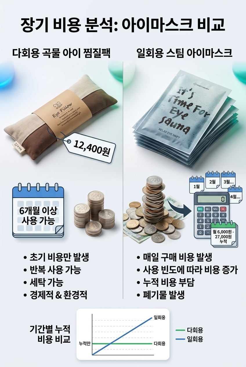 눈찜질팩 추천 고르는법 정리 마무리