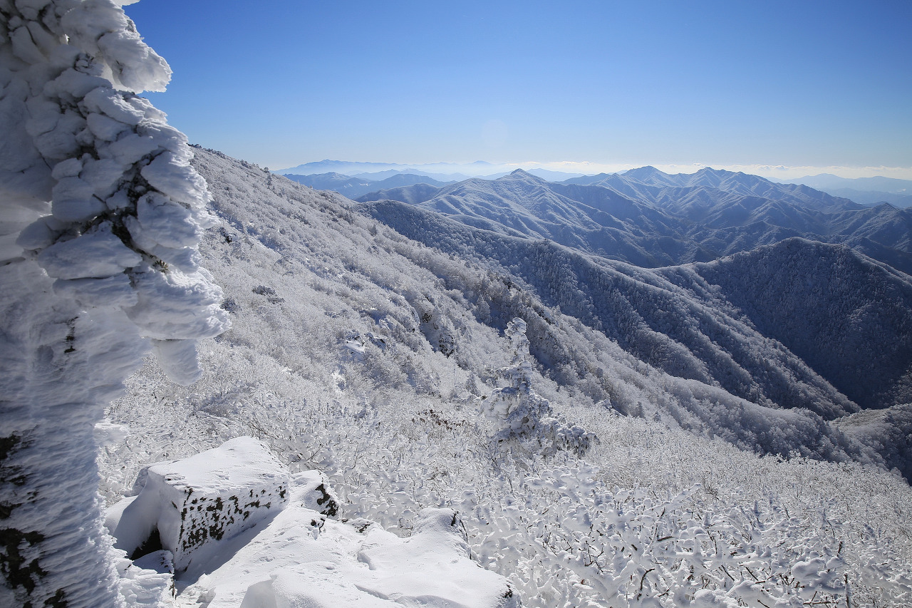 국내겨울여행지 덕유산
