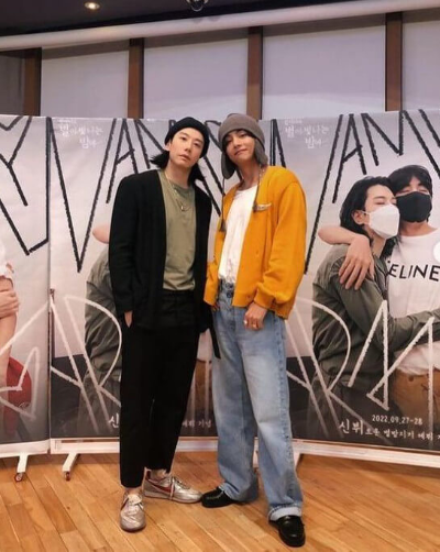 박효신과 BTS 뷔2