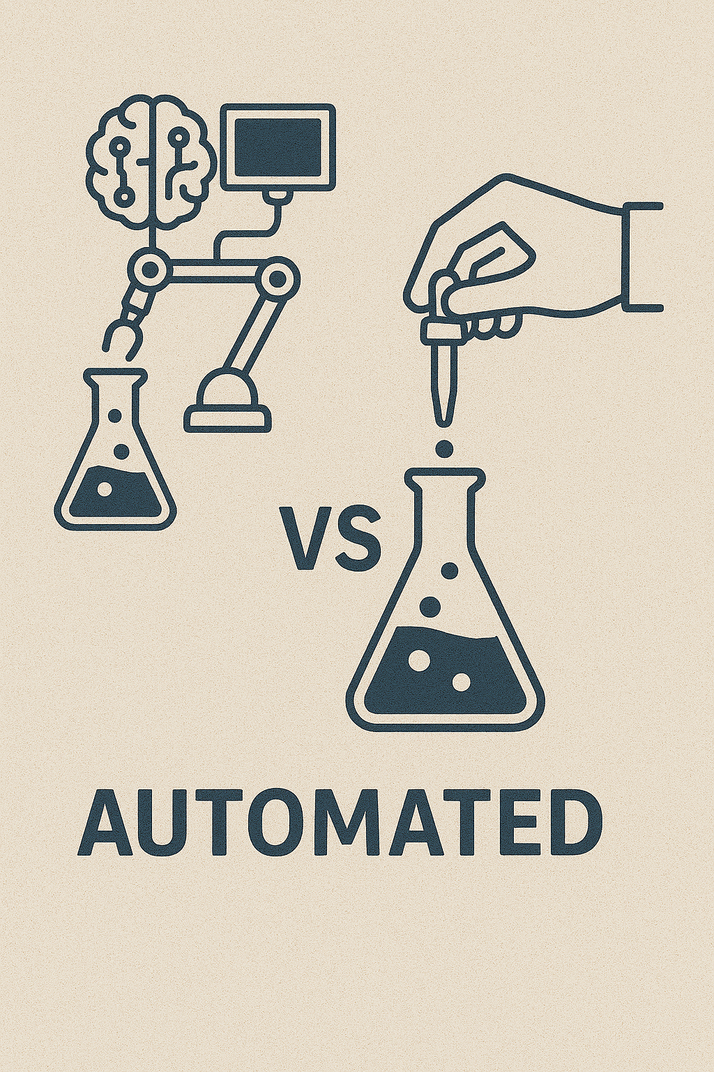 자동화된 AI 과학 실험과 수작업 비교