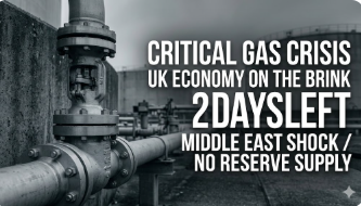 영국 가스 재고 이틀분 불과, 중동발 공급 쇼크에 휘청이는 경제