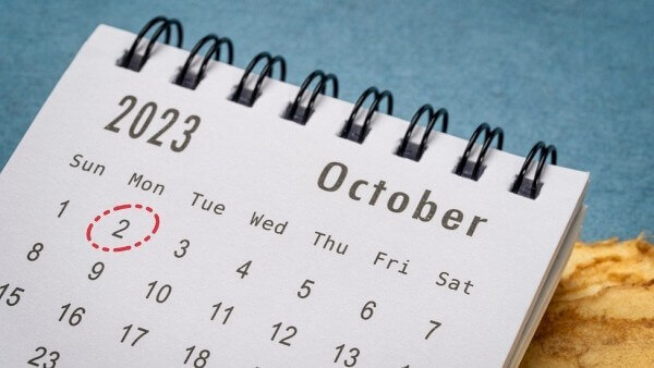 10월2일 대체공휴일 및 임시공휴일 확정 황금연휴 안내.