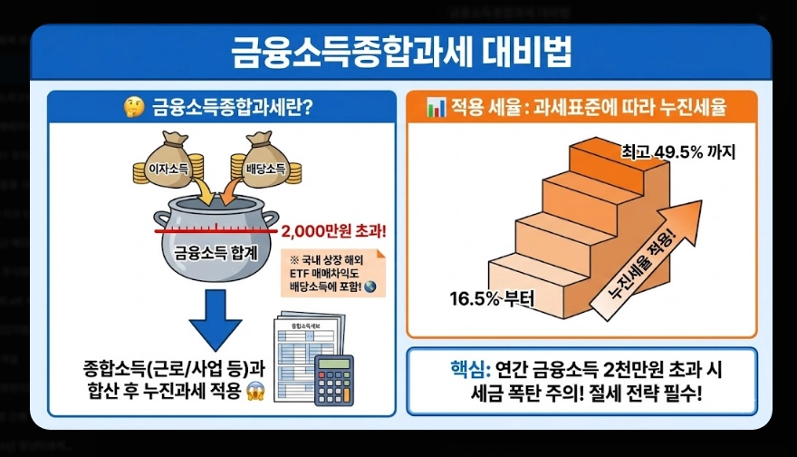 국내 ETF 세금 완벽 정리 [2026년 개정] 유형별 과세&middot;ISA 절세&middot;종합과세 대비법