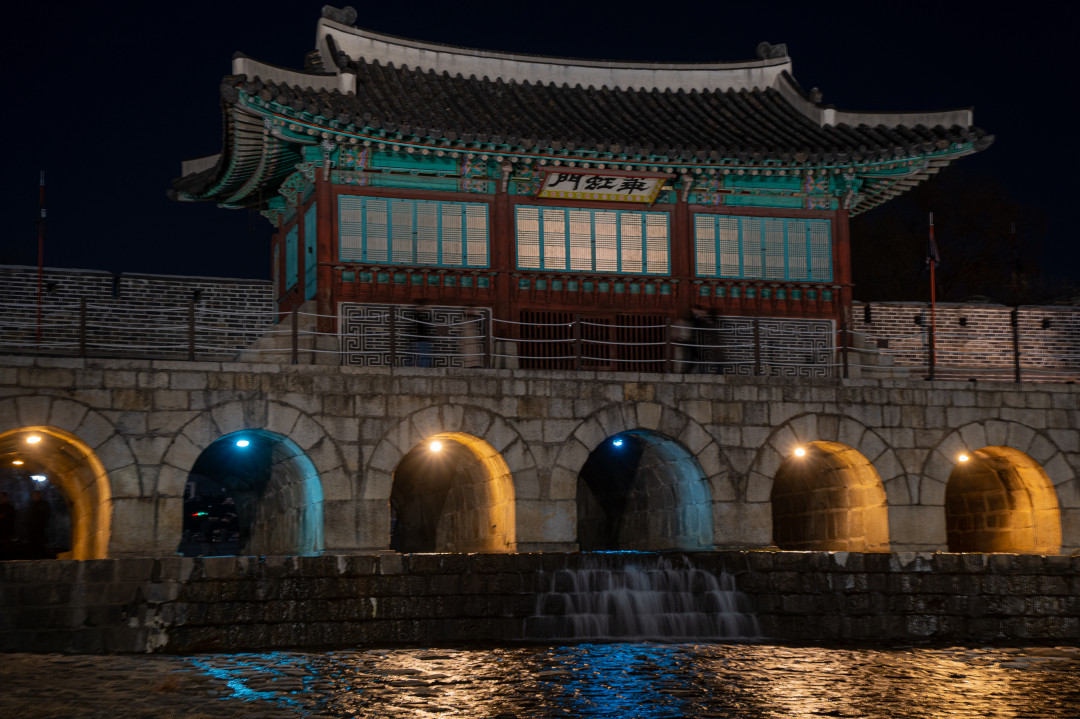 방화수류정 화홍문 수문