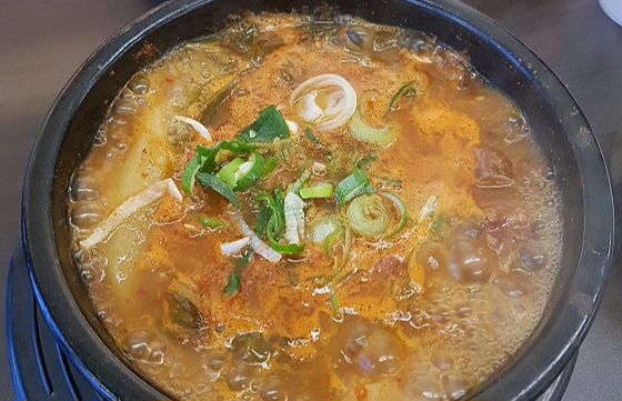 생활의달인 해주식 덤벙 김치 김치말이국수