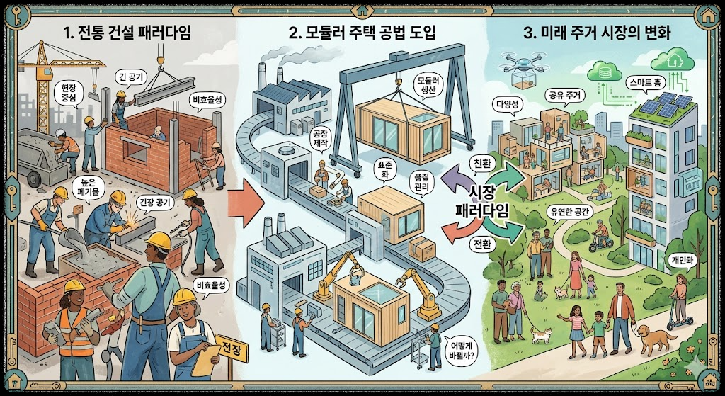 모듈러 주택 공법과 미래 주거 시장, 건설 산업의 패러다임은 어떻게 바뀌고 있을까