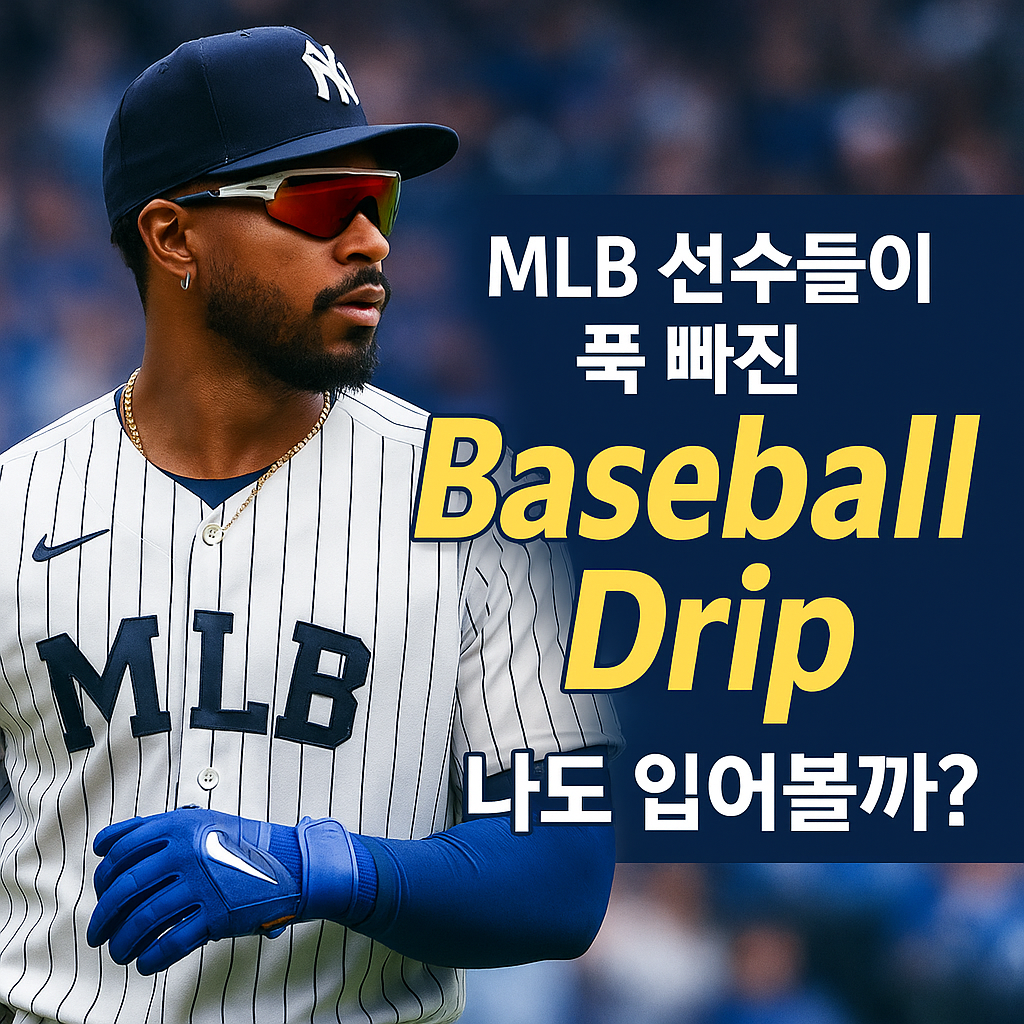 MLB 선수들이 푹 빠진 baseball drip