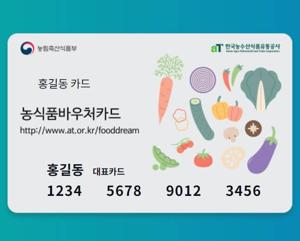 농식품 바우처 사용처,신청기간 및 방법,지원내용, 필요서류