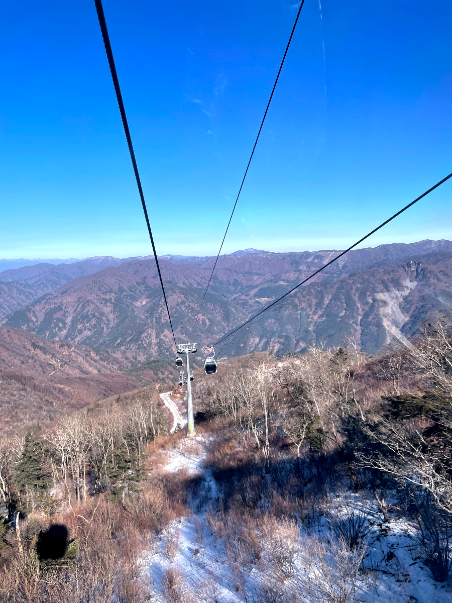 가리왕산 케이블카 체험여행안내 : 숙암역 탑승