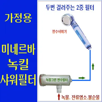 샤워기 수전 석회 필터 교체와 분해 세척 방법_26