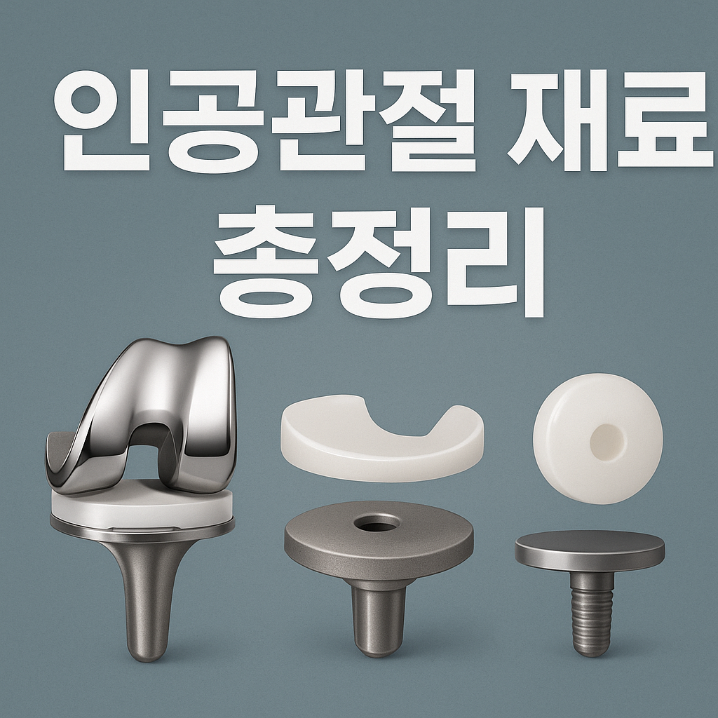 인공관절 수술 재료 : 금속, 세라믹, 폴리에틸렌의 모든 것
