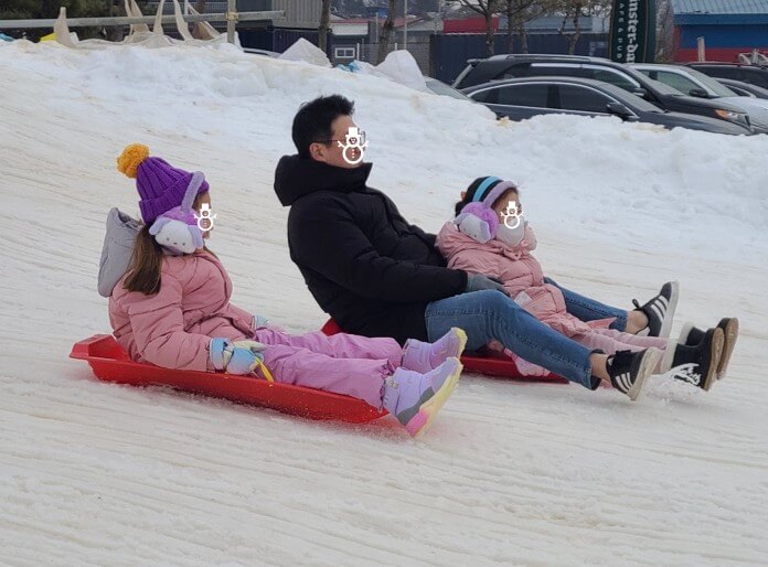 눈썰매 카페 파주 뮌스터담