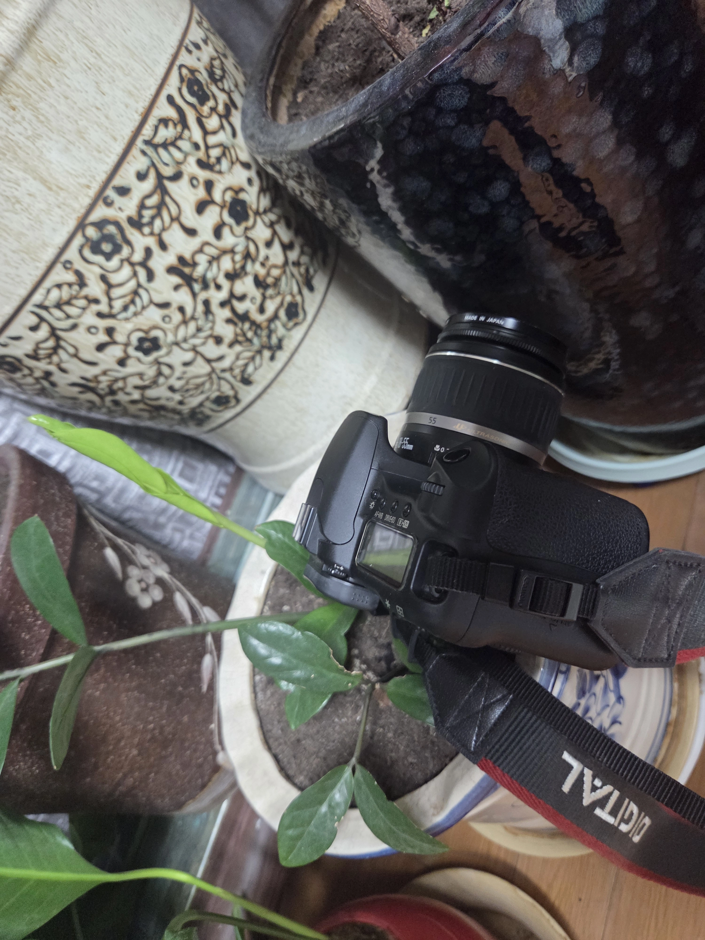 Canon EOS 30D 상단 정보창(Top LCD)의 편광 필름 노후화와 정보 시인성 저하에 대한 기술적 분석