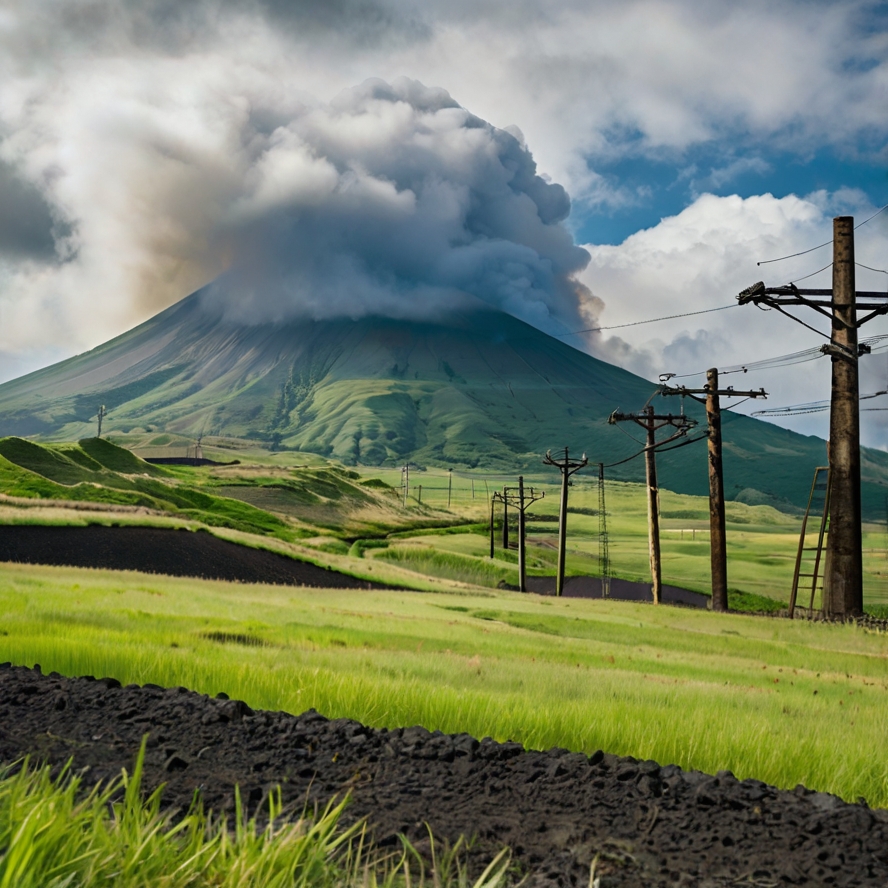 구마모토 볼거리 아소산 이미지