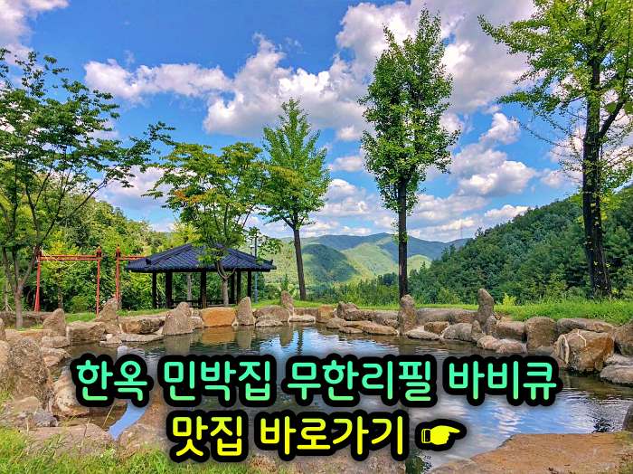 생방송 오늘저녁 경기 양평 한옥 민박집 무한리필 바비큐 맛집