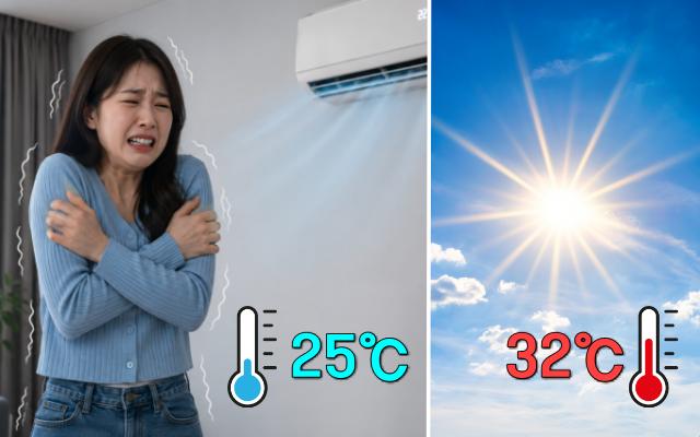냉방병 증상 빨리 낫는법 감기 차이