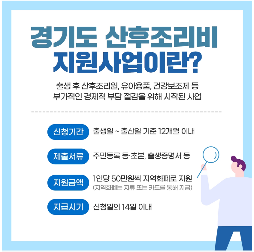 산후조리비지원