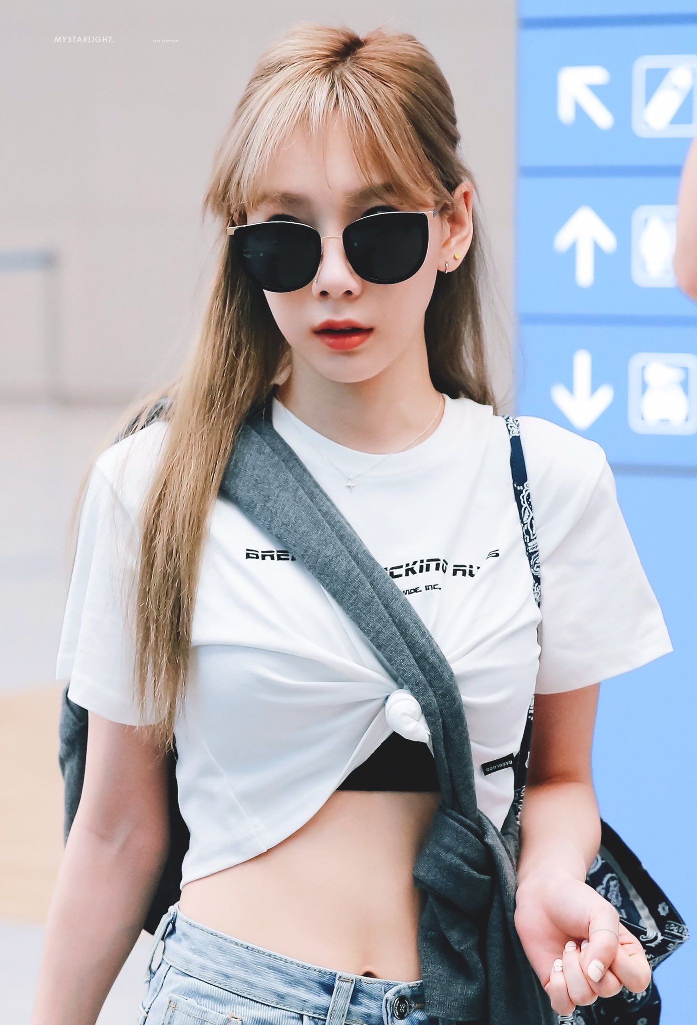 태연 공항패션 사진 태연 공항패션 사진