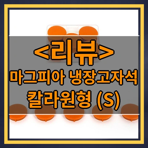 마그피아 냉장고자석 (칼라원형 (S))