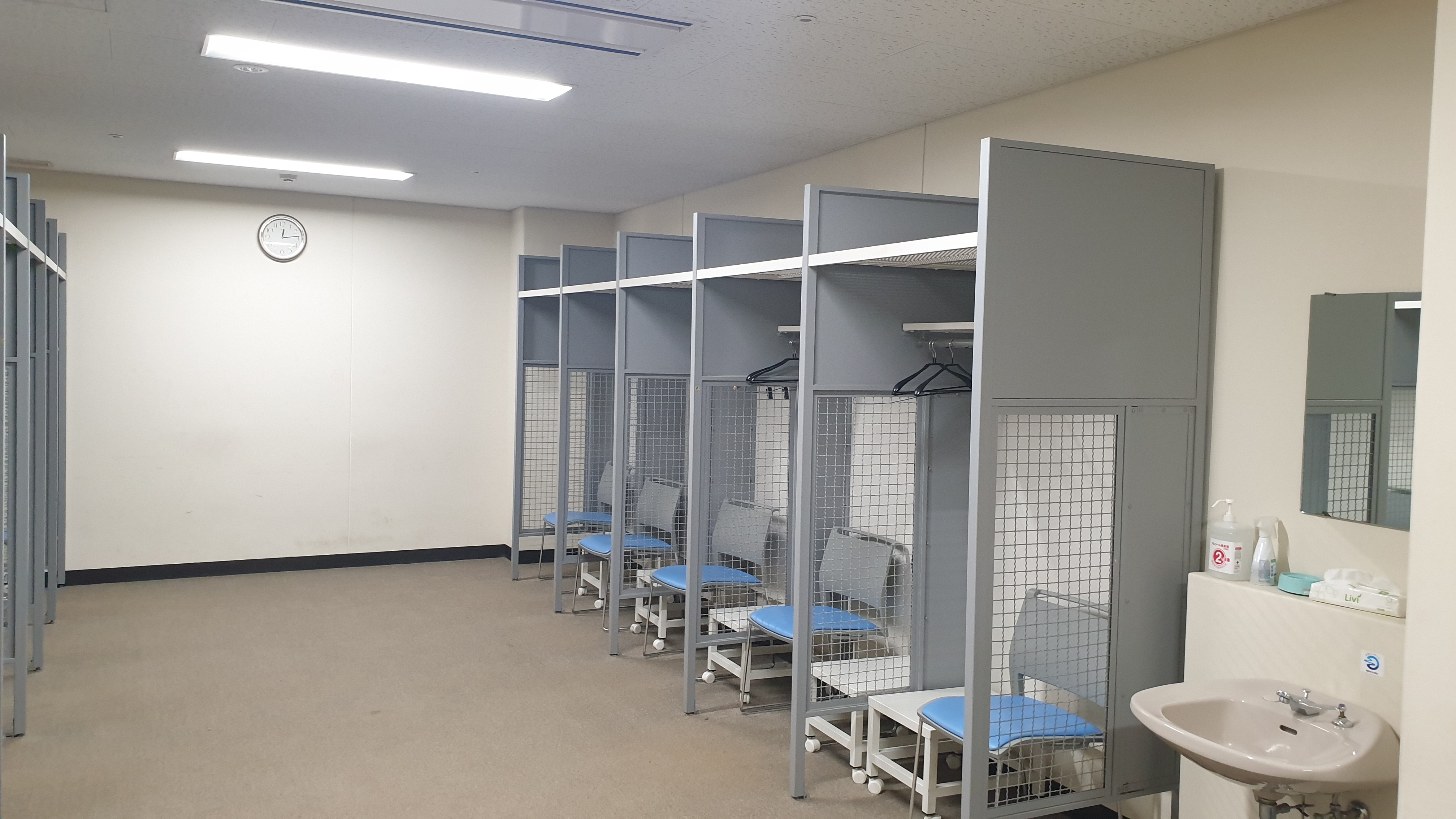 야구장 투어 프로그램 덕아웃 캐비넷 체험